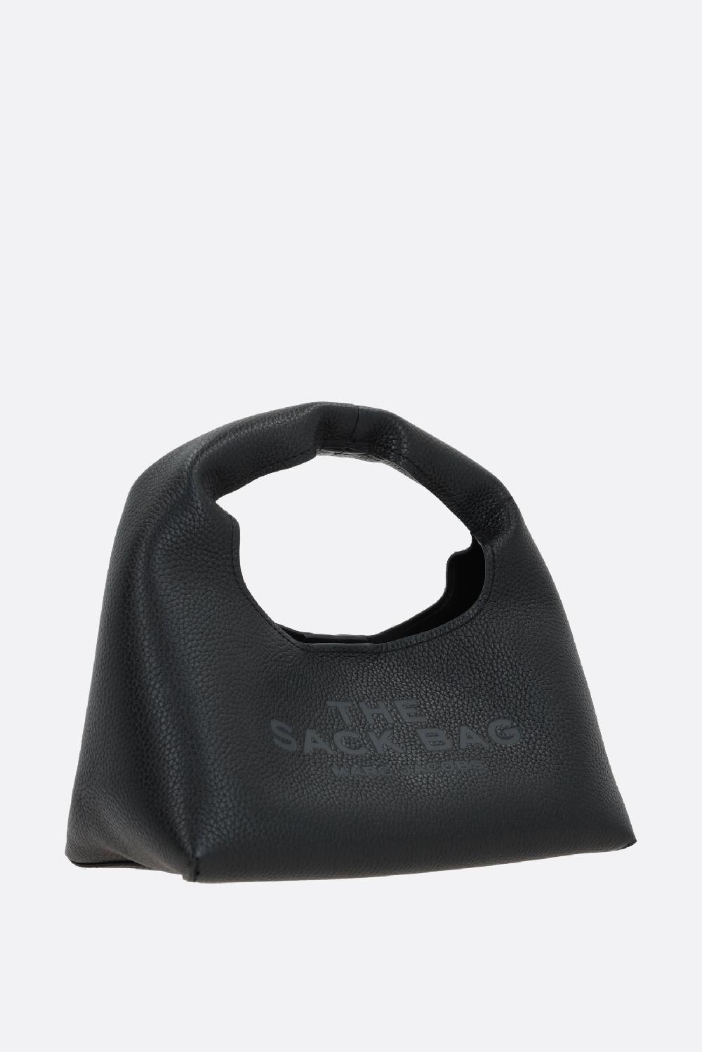 MARC JACOBS borsa a mano The Mini Sack in pelle martellata Hotsell