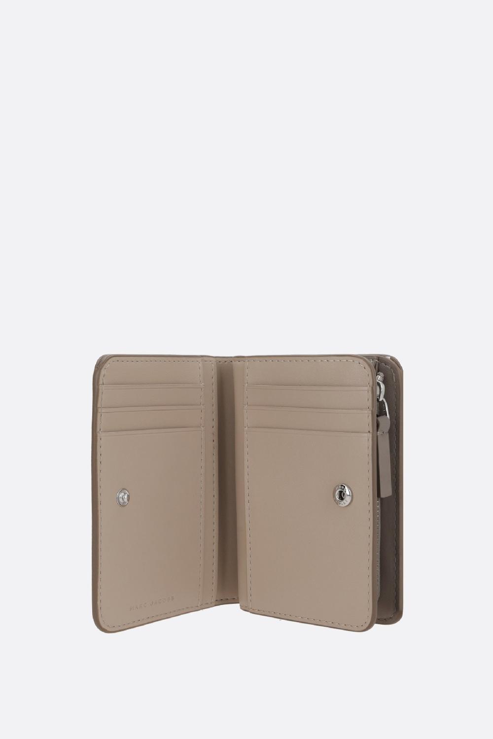 MARC JACOBS portafogli compatto The Covered J Marc mini Vendita Economica