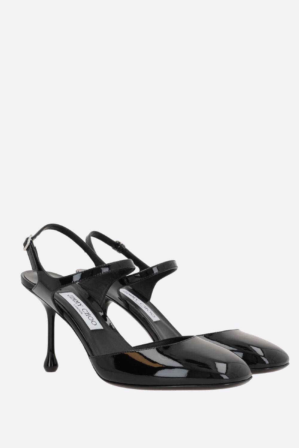 JIMMY CHOO slingback Pixie in vernice Offerta natalizia