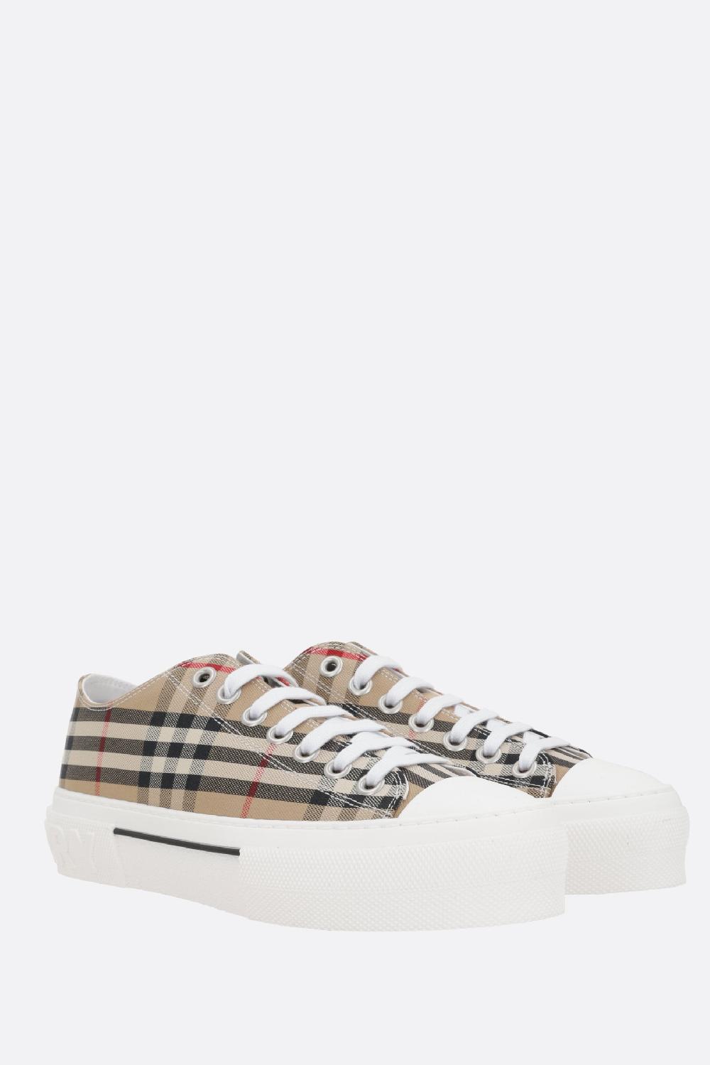 BURBERRY sneaker Jack in canvas Offerta Pasqua