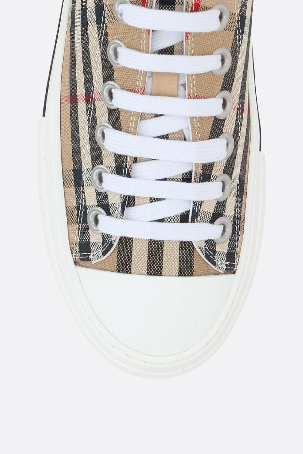 BURBERRY sneaker Jack in canvas Offerta Pasqua