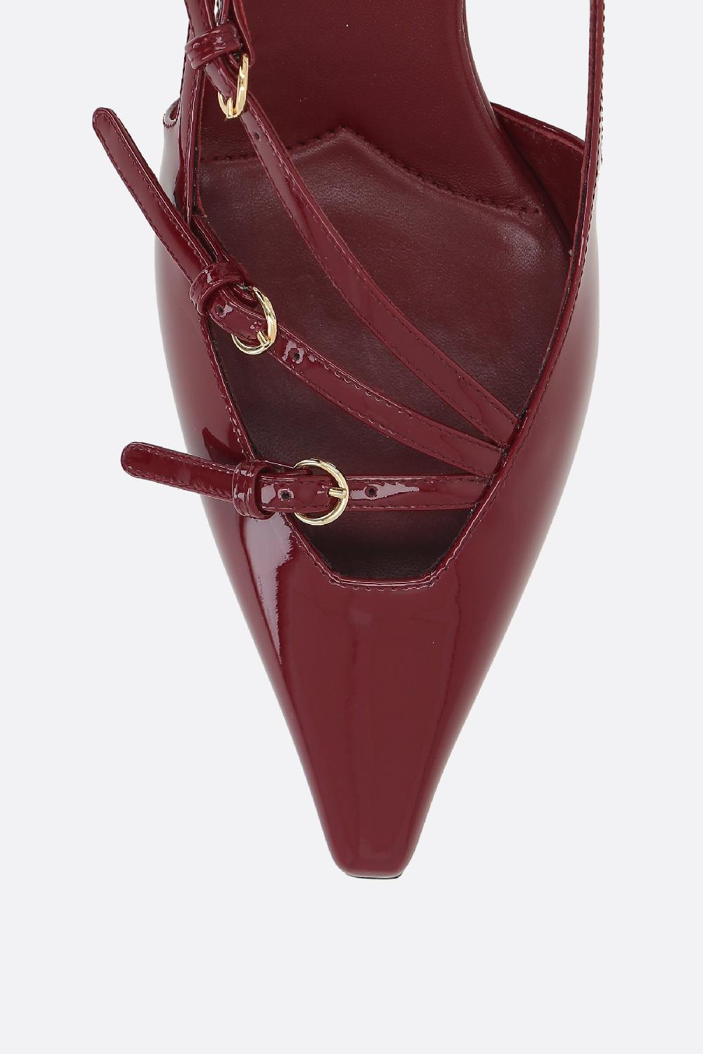 MIU MIU slingback in vernice con fibbie Offerta Anniversario