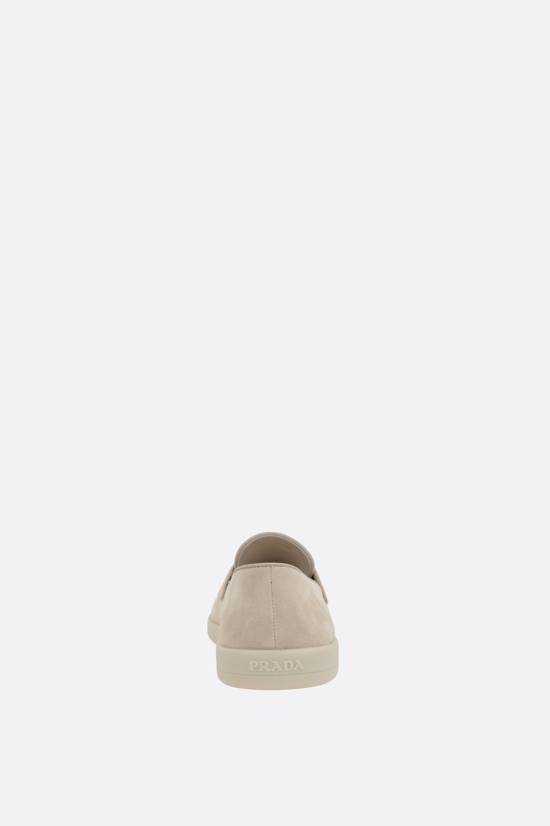 PRADA mocassino in suede Smaltimento dello stoccaggio