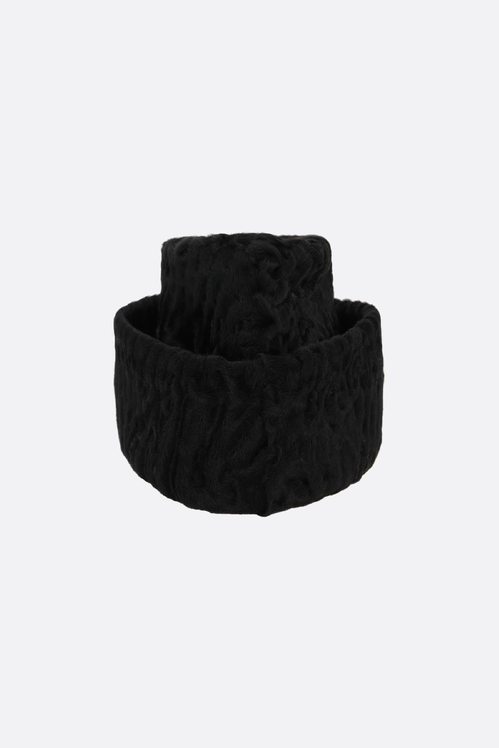 PRADA cappello in astrakan