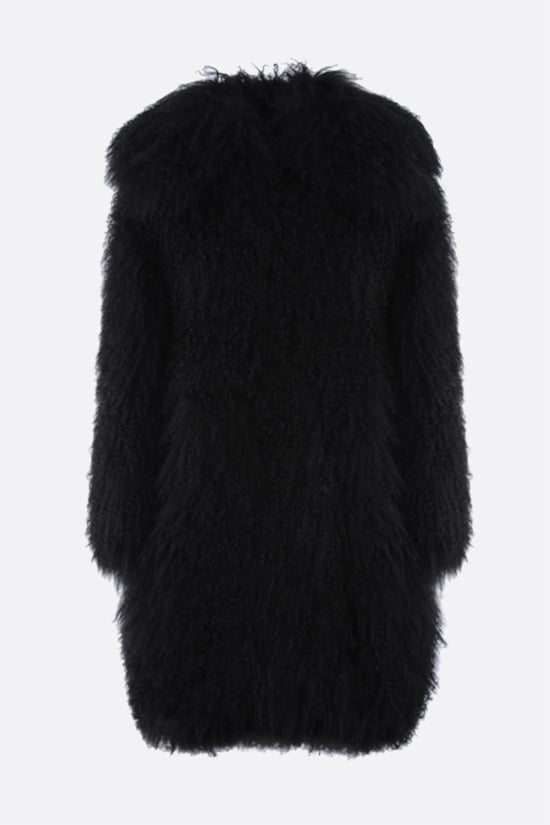 ALAIA cappotto in pelliccia d'agnello Tibetano Offerta settimanale