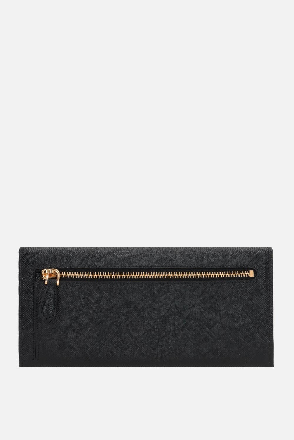 PRADA portafogli continental in pelle Saffiano ACQUISTA ORA