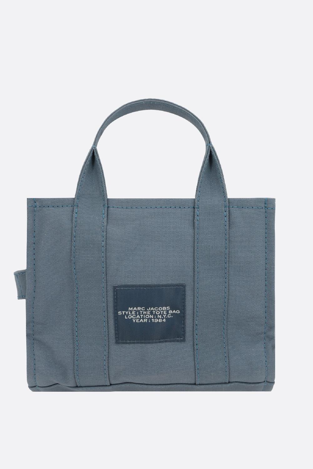 MARC JACOBS borsa The Small Tote in canvas Sostegno trimestrale
