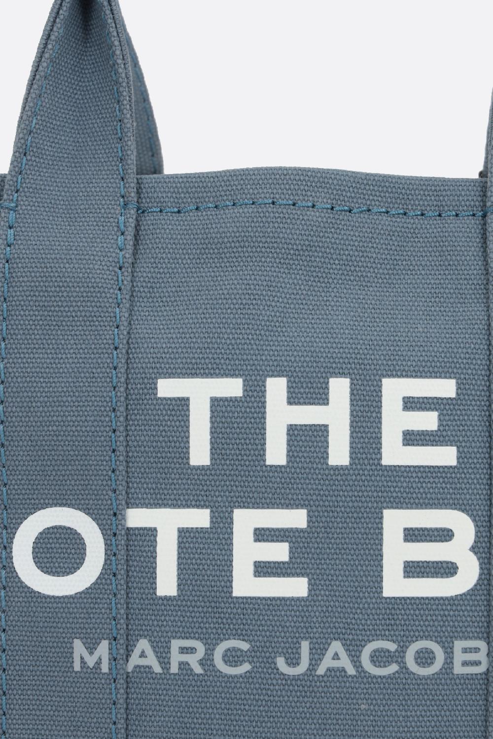 MARC JACOBS borsa The Small Tote in canvas Sostegno trimestrale