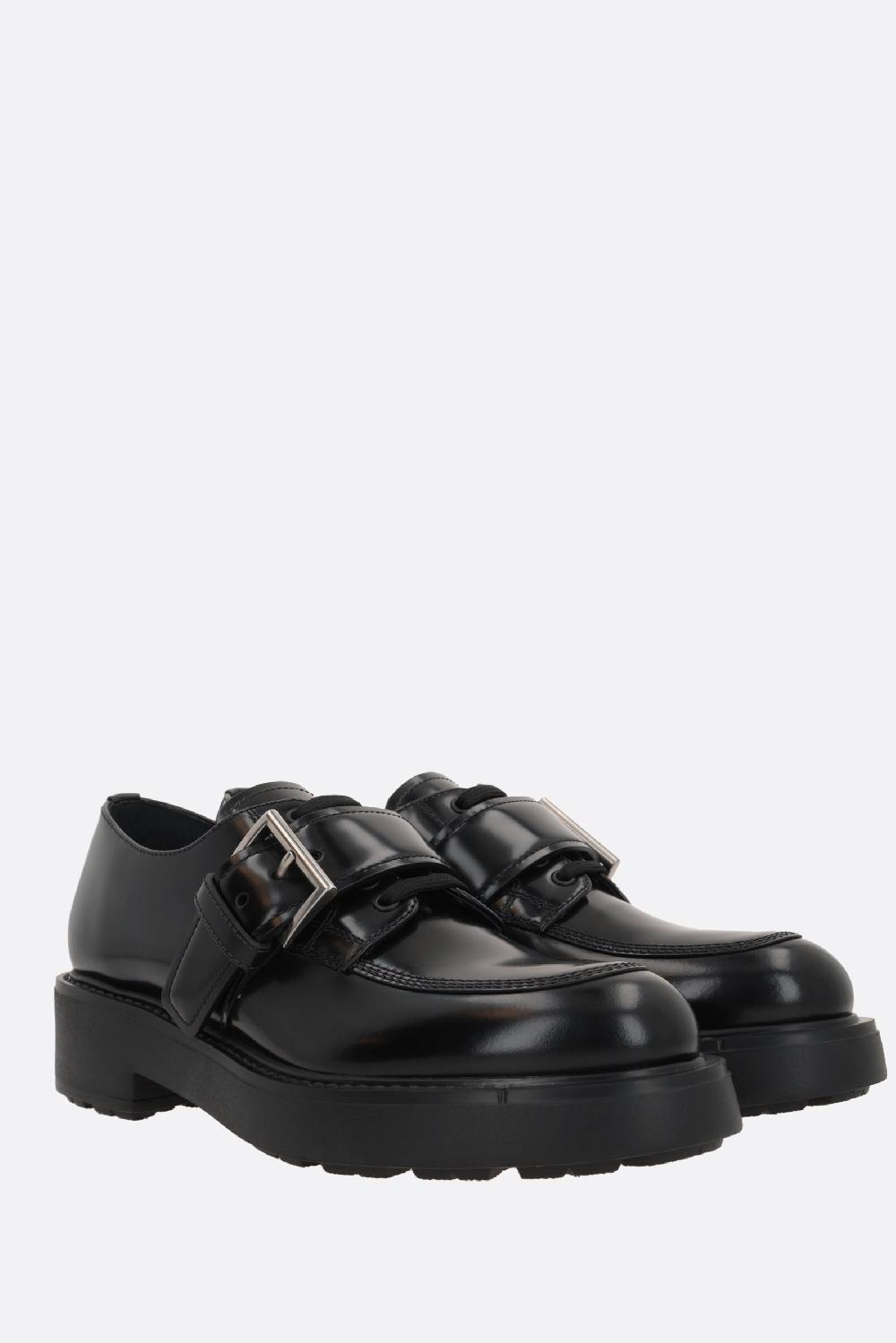 PRADA scarpa derby Diapason in pelle spazzolata Limitato a 3 giorni