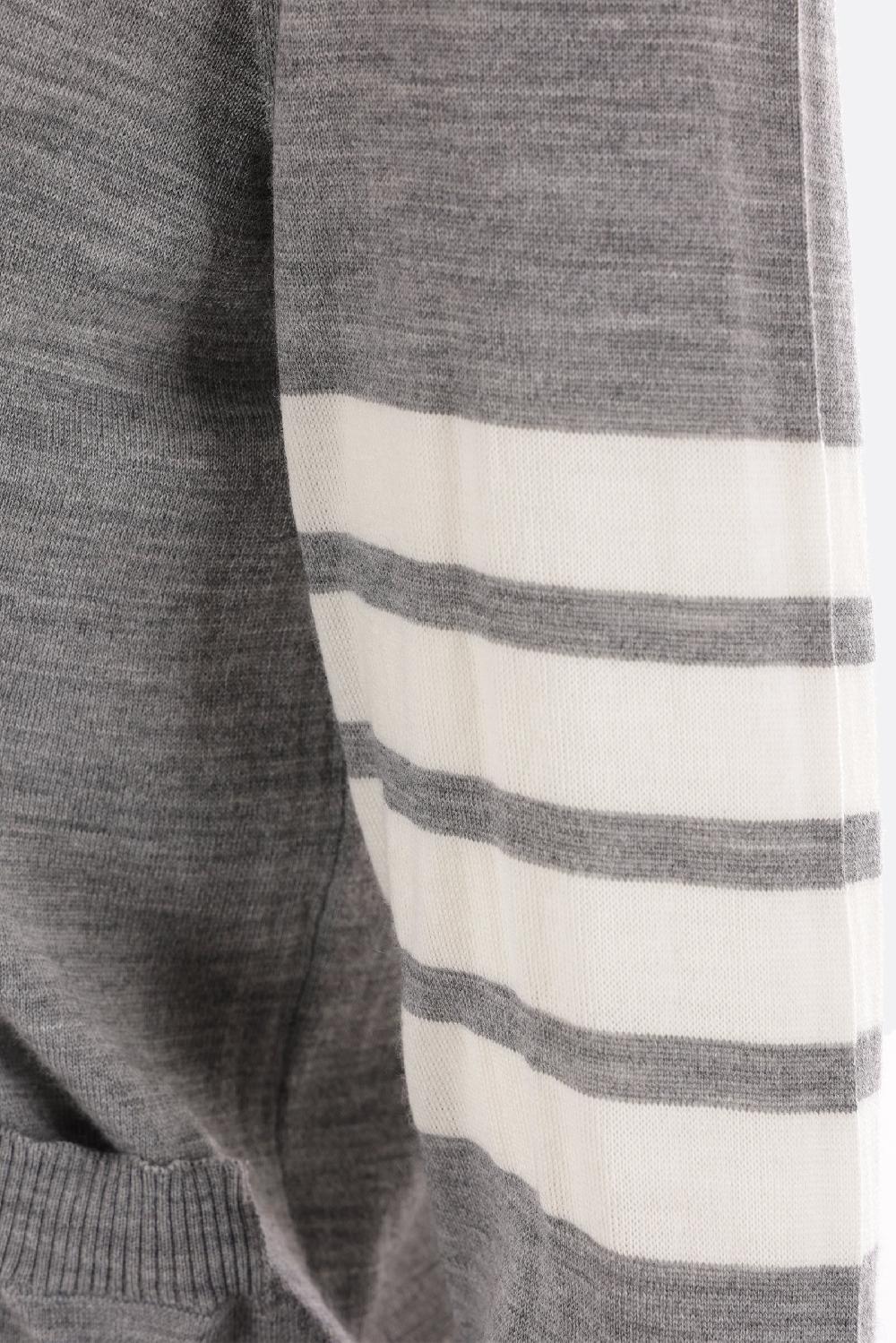 THOM BROWNE cardigan in lana Black Friday Prezzi