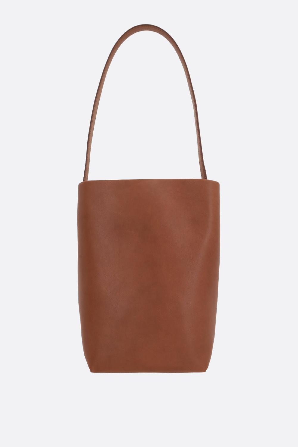 THE ROW borsa a spalla N/S Park media in pelle liscia Italia