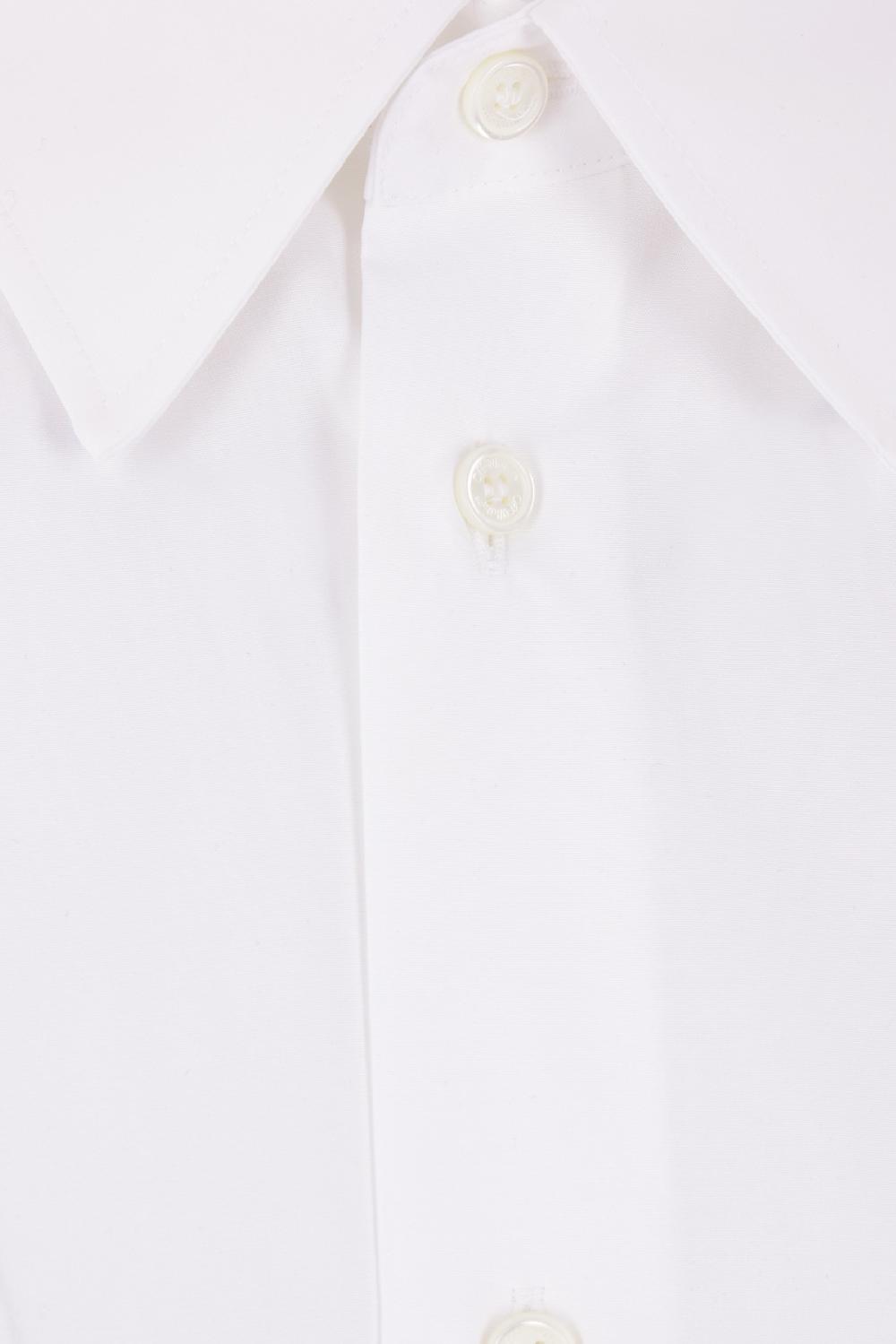 OFF WHITE camicia oversize in popeline ricamo logo 23 Consegna Veloce