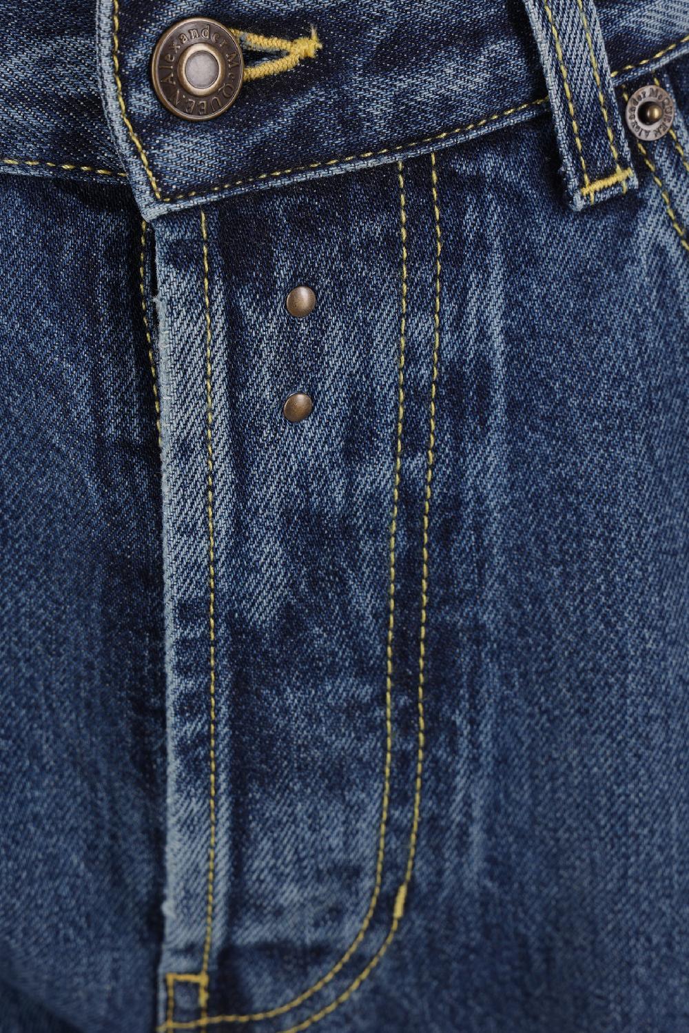 ALEXANDER McQUEEN jeans loose-fit in denim Shopping Online