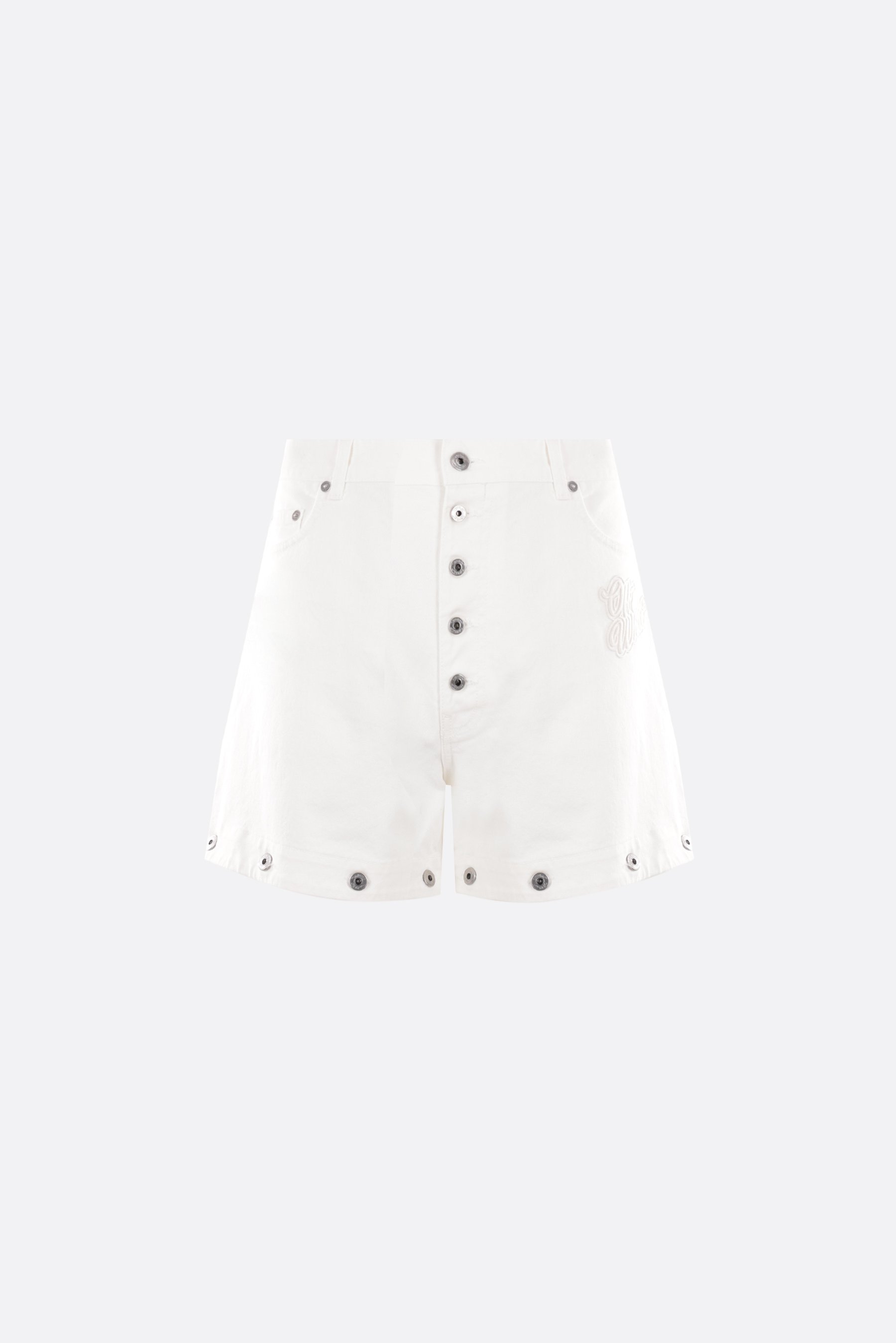 OFF WHITE jeans baggy-fit in denim ricamo logo Affare Del Giorno