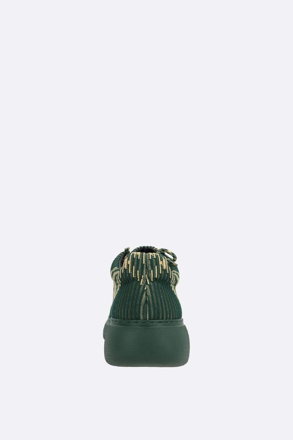 BURBERRY creeper in nylon stretch stampa Check Sottocosto