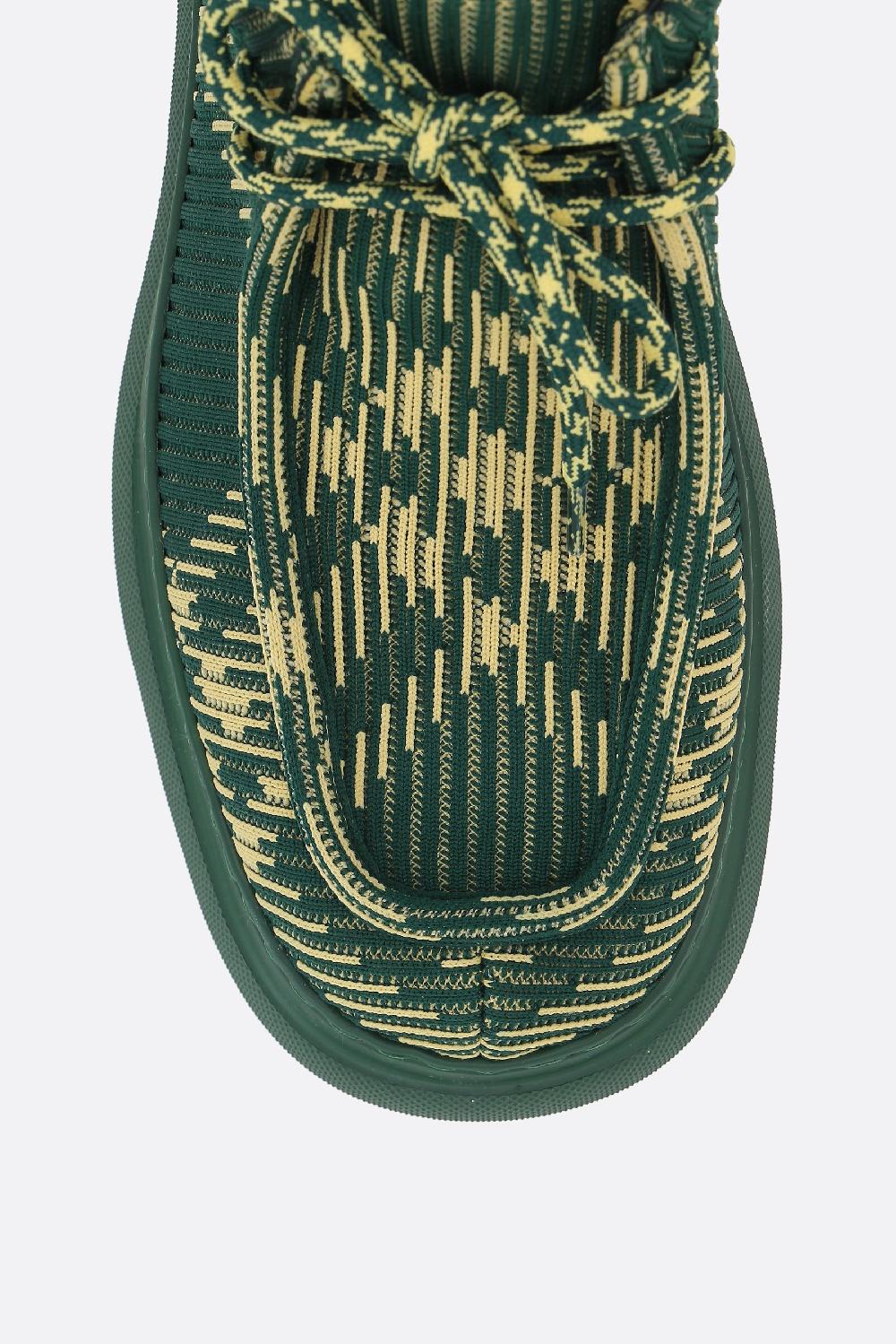 BURBERRY creeper in nylon stretch stampa Check Sottocosto