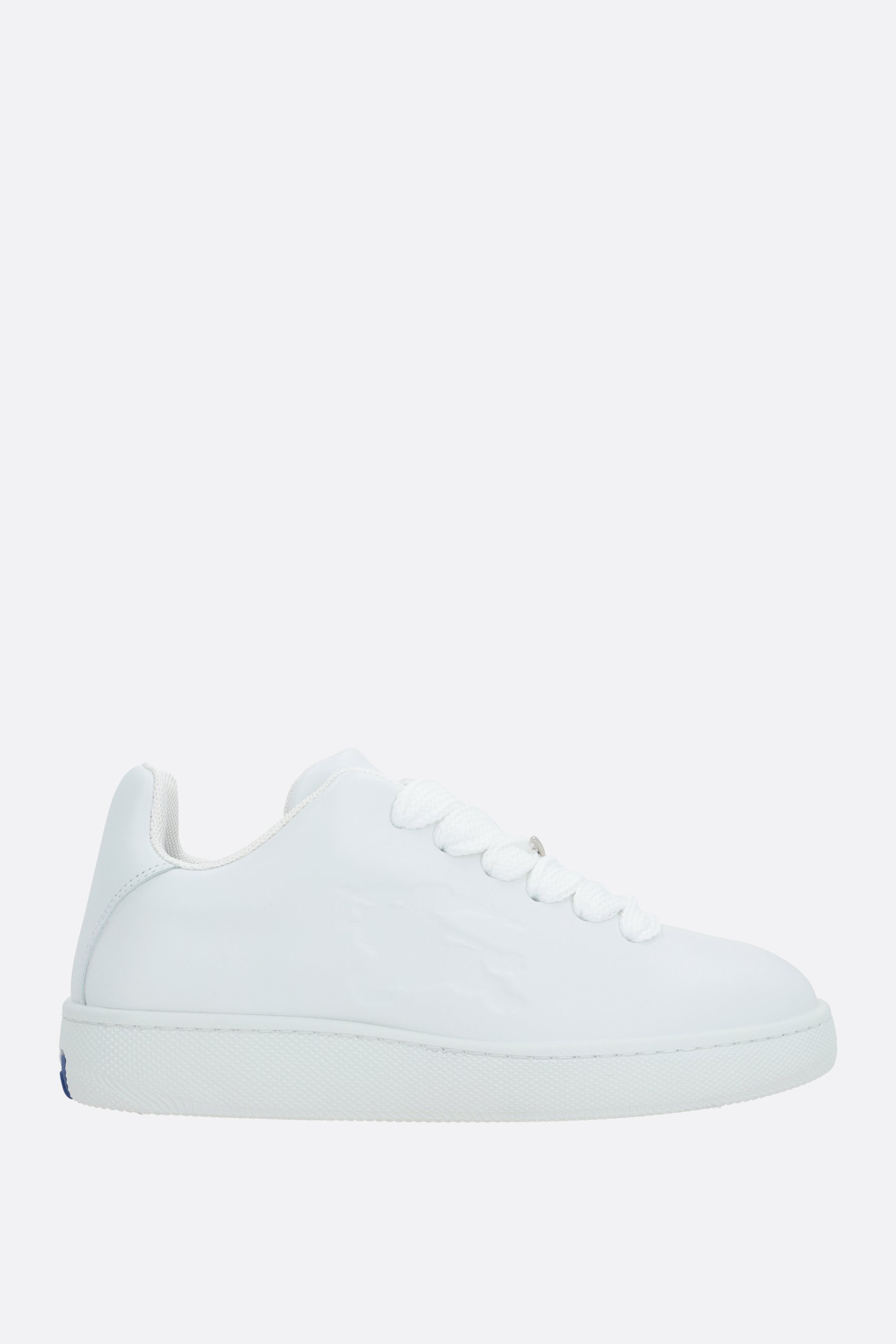 BURBERRY sneaker Box in pelle liscia