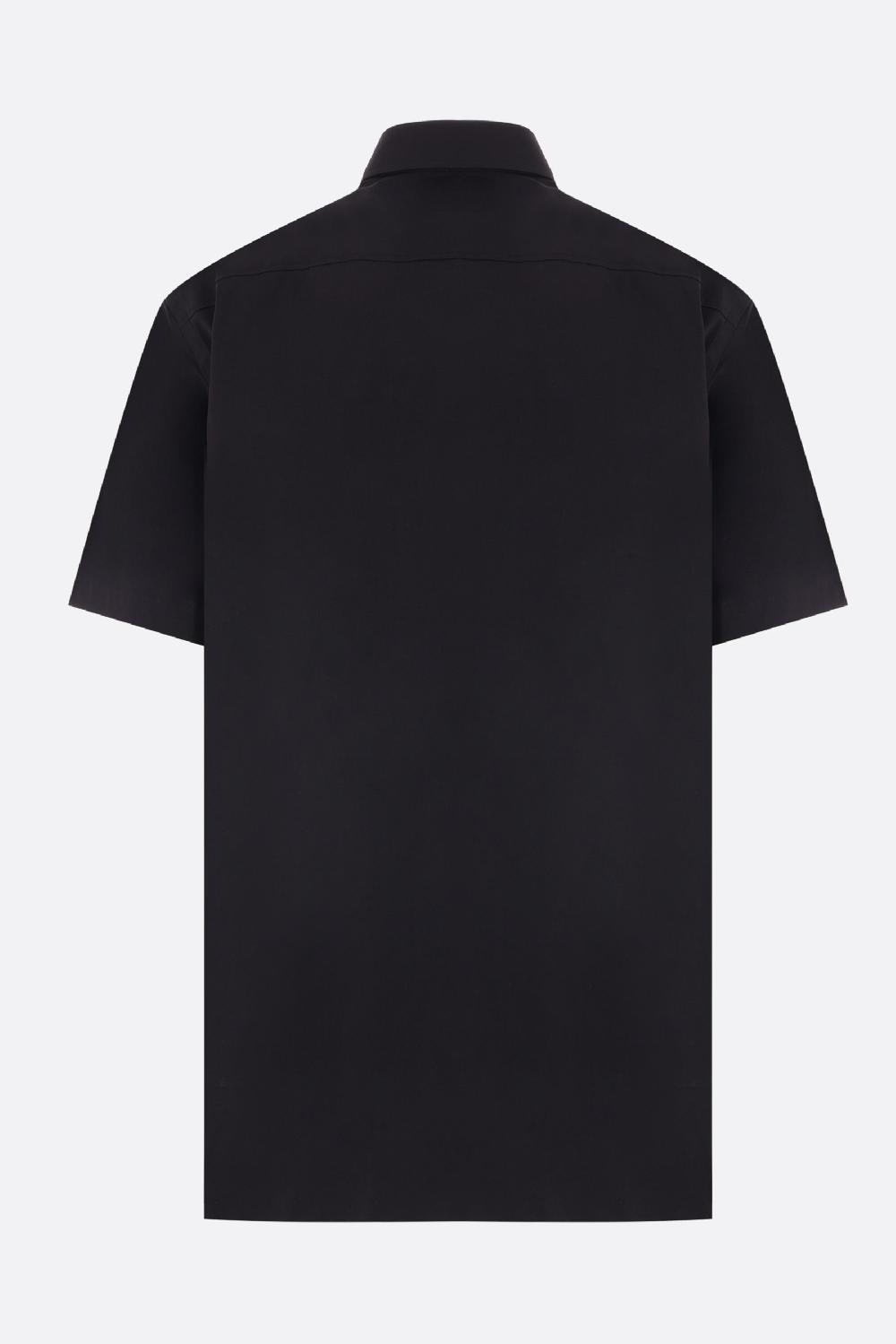 BURBERRY camicia in popeline ricamo logo Presa