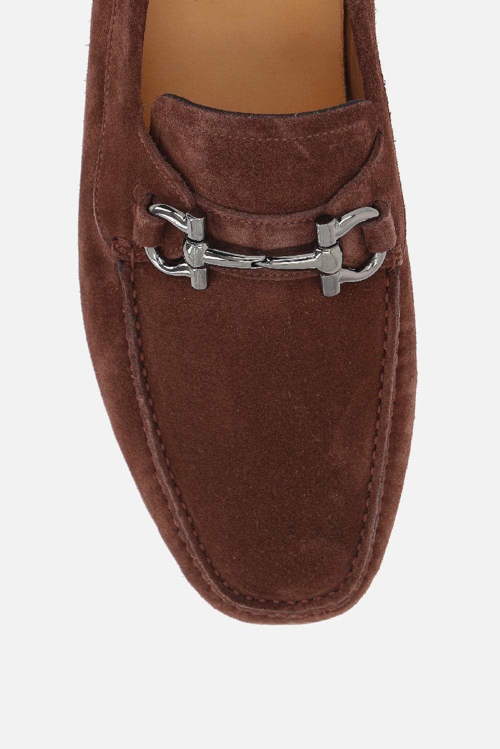 FERRAGAMO mocassino Parigi in suede Online