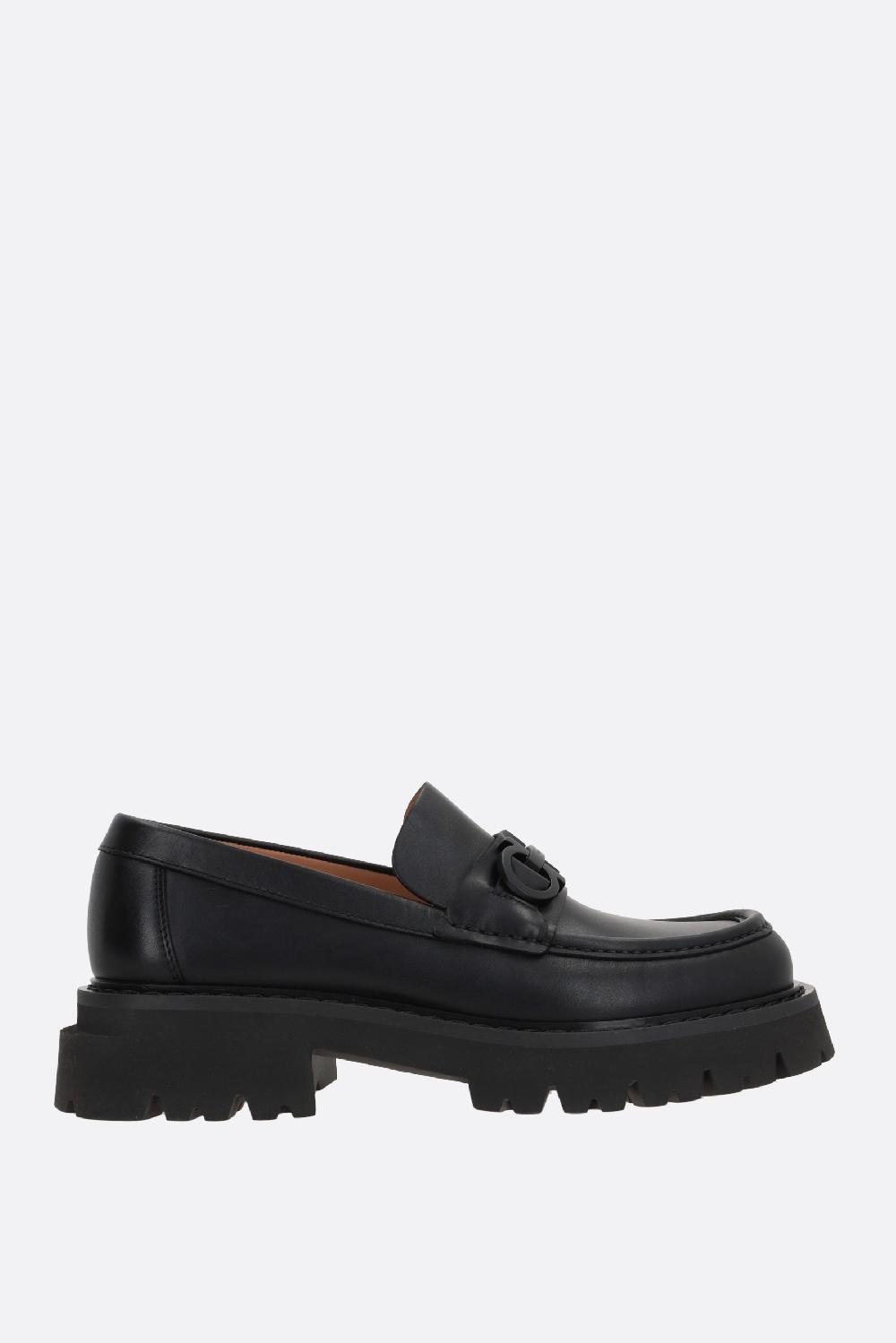 FERRAGAMO mocassino Florian in pelle liscia