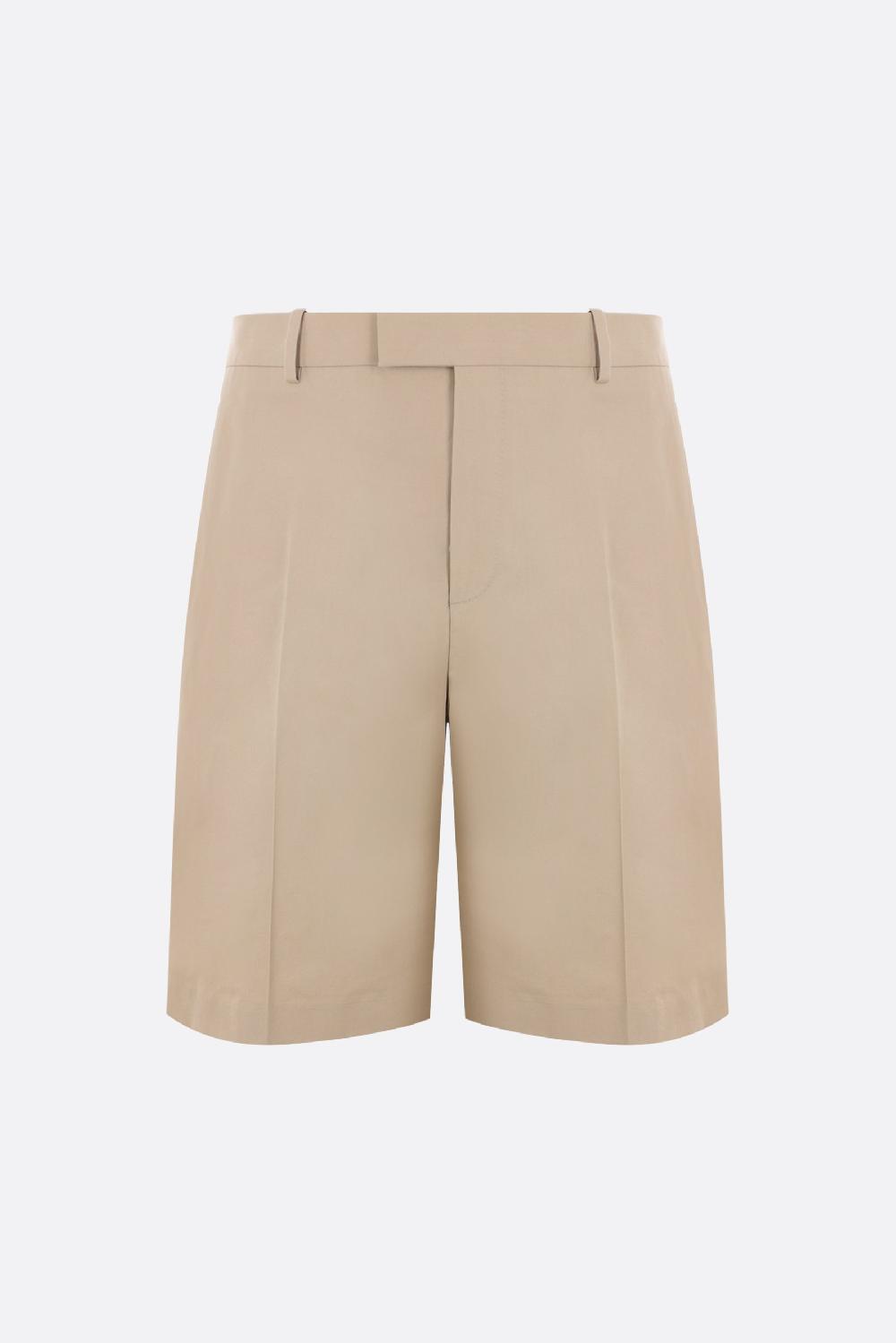 FERRAGAMO pantalone corto in gabardine Vendite Flash