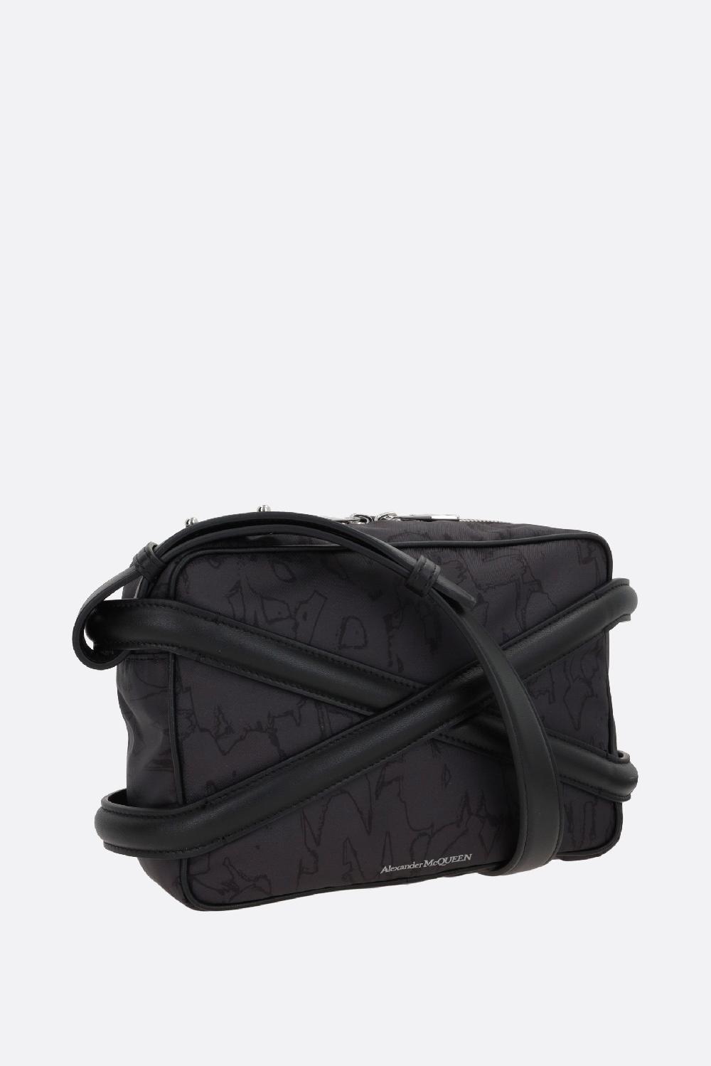 ALEXANDER McQUEEN borsa a tracolla The Harness in nylon In Saldo
