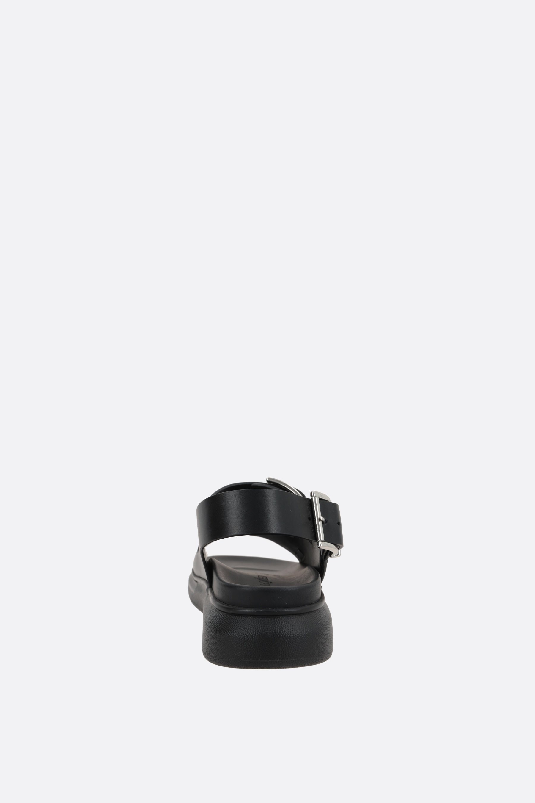 ALEXANDER McQUEEN sandalo flat in pelle liscia Offerta speciale