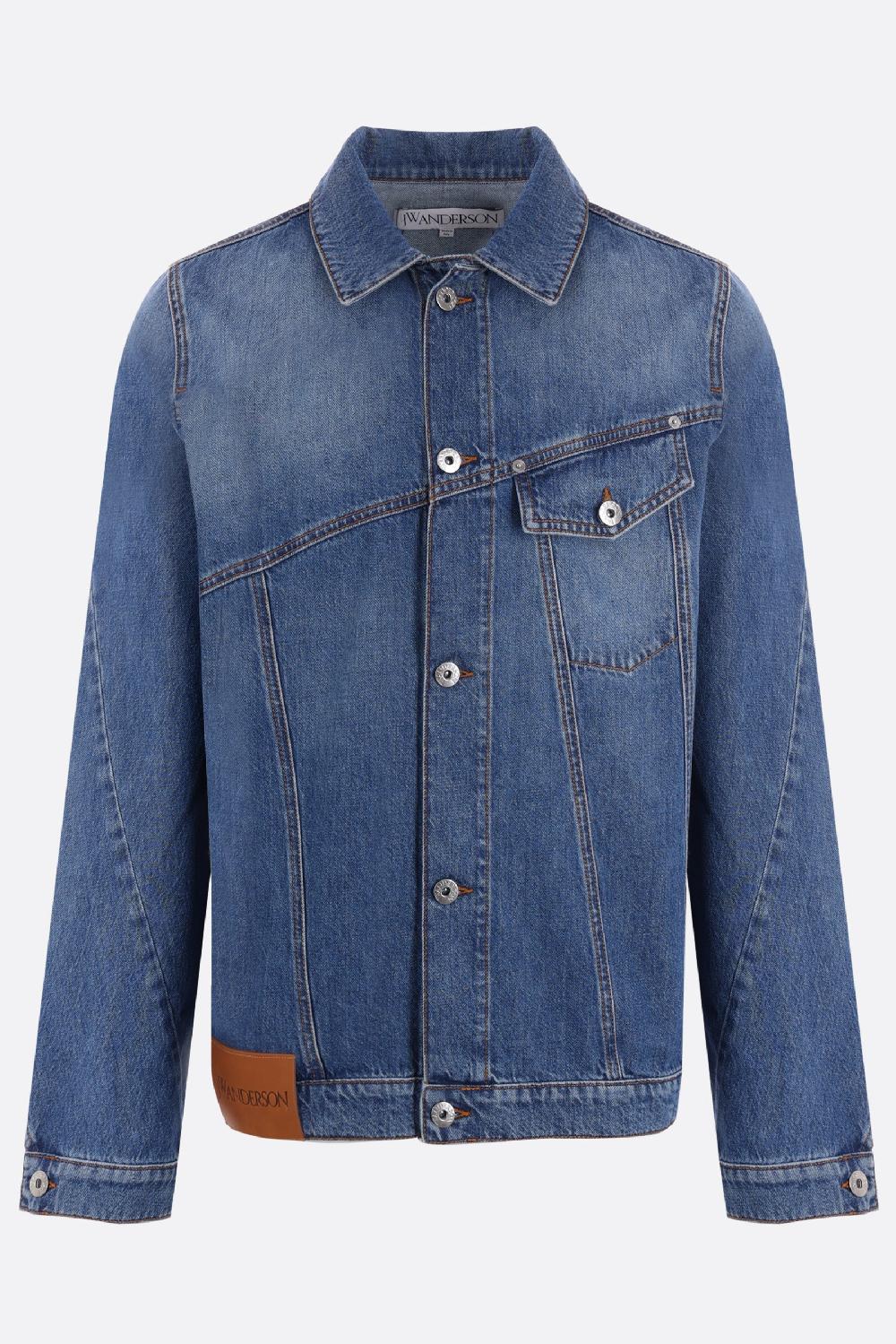 JW ANDERSON giubbotto in denim Comprare a buon mercato