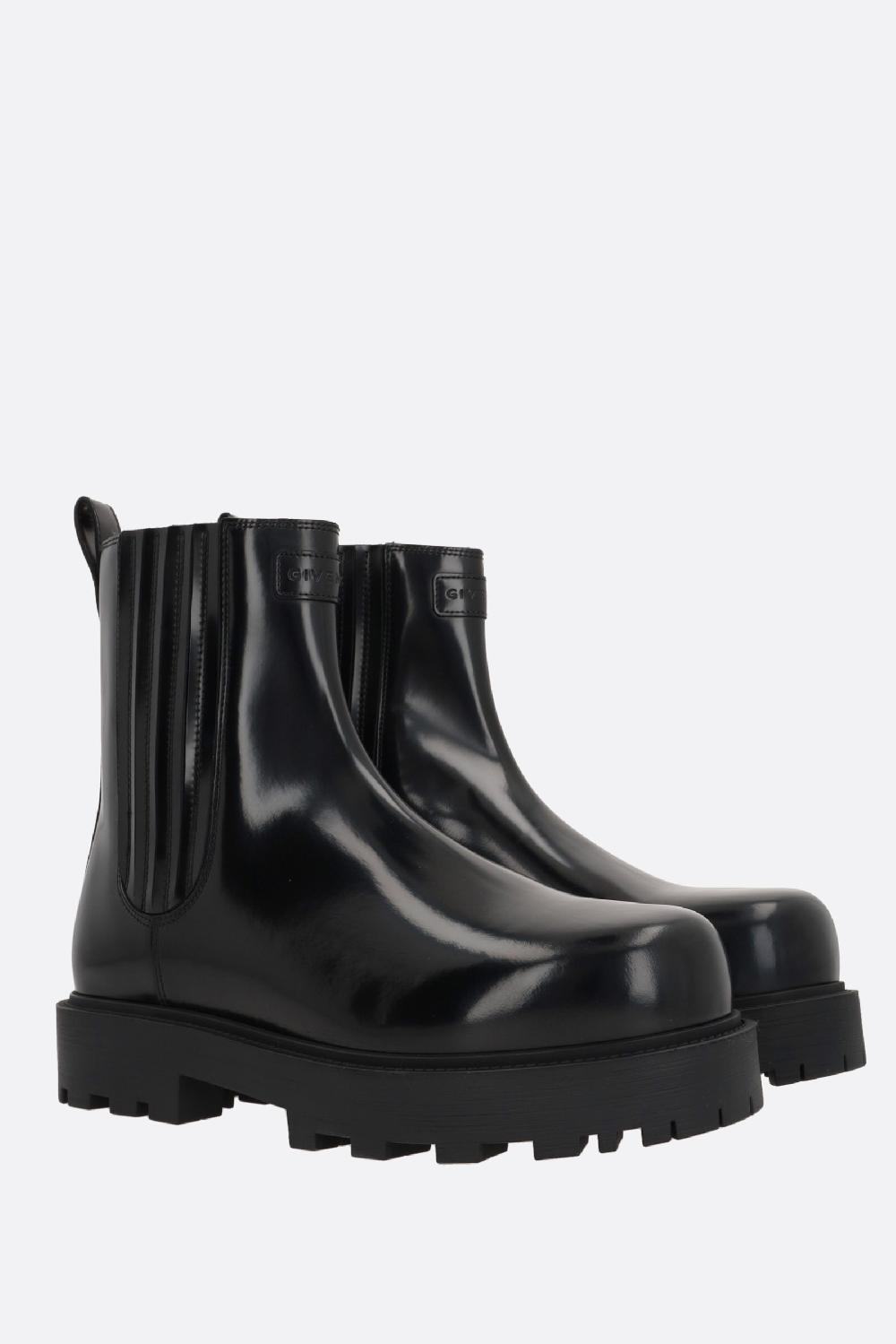 GIVENCHY stivaletto chelsea Show in pelle lucida Cyber Monday