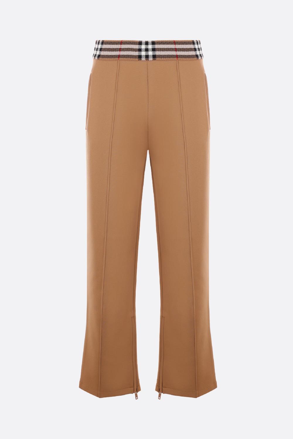 BURBERRY pantalone jogging Dellow in maglia