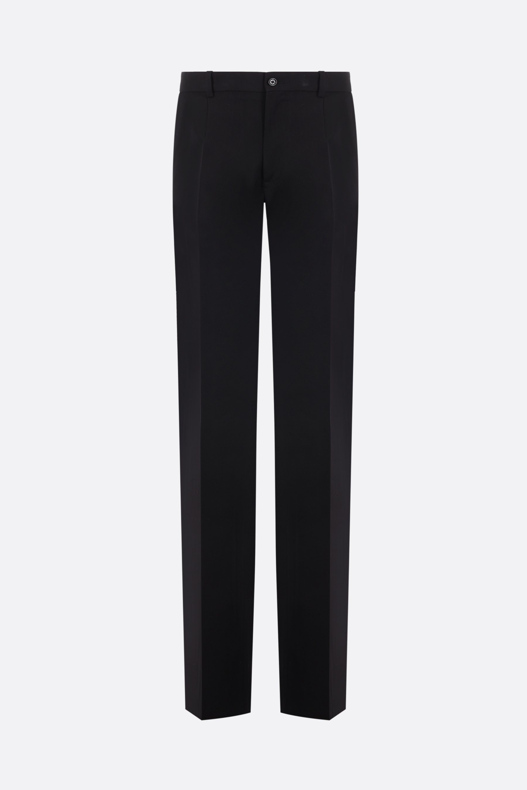 DOLCE & GABBANA pantalone aderente flare in lana Latest fashion