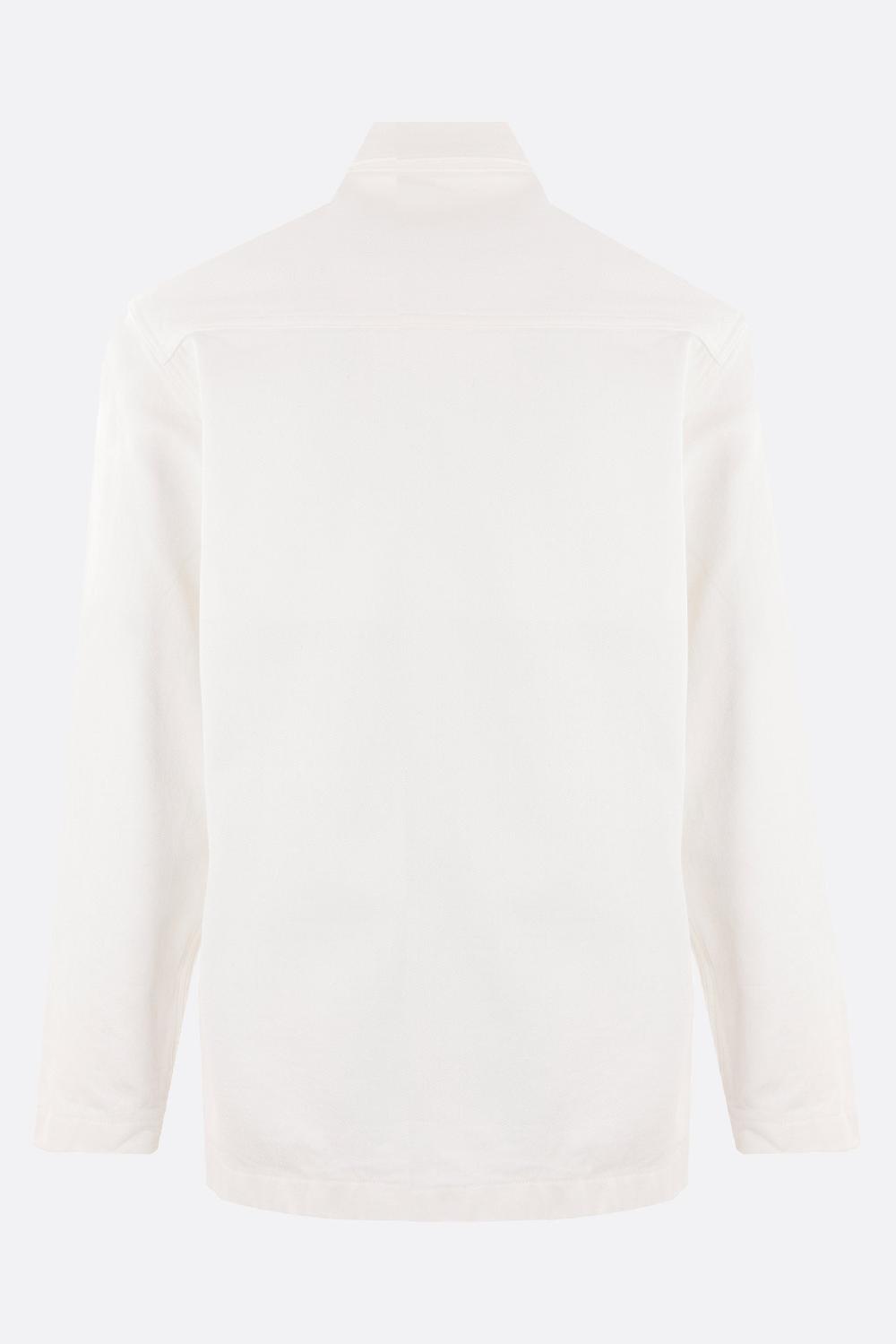 JIL SANDER giacca-camicia in denim con logo Online Outlet