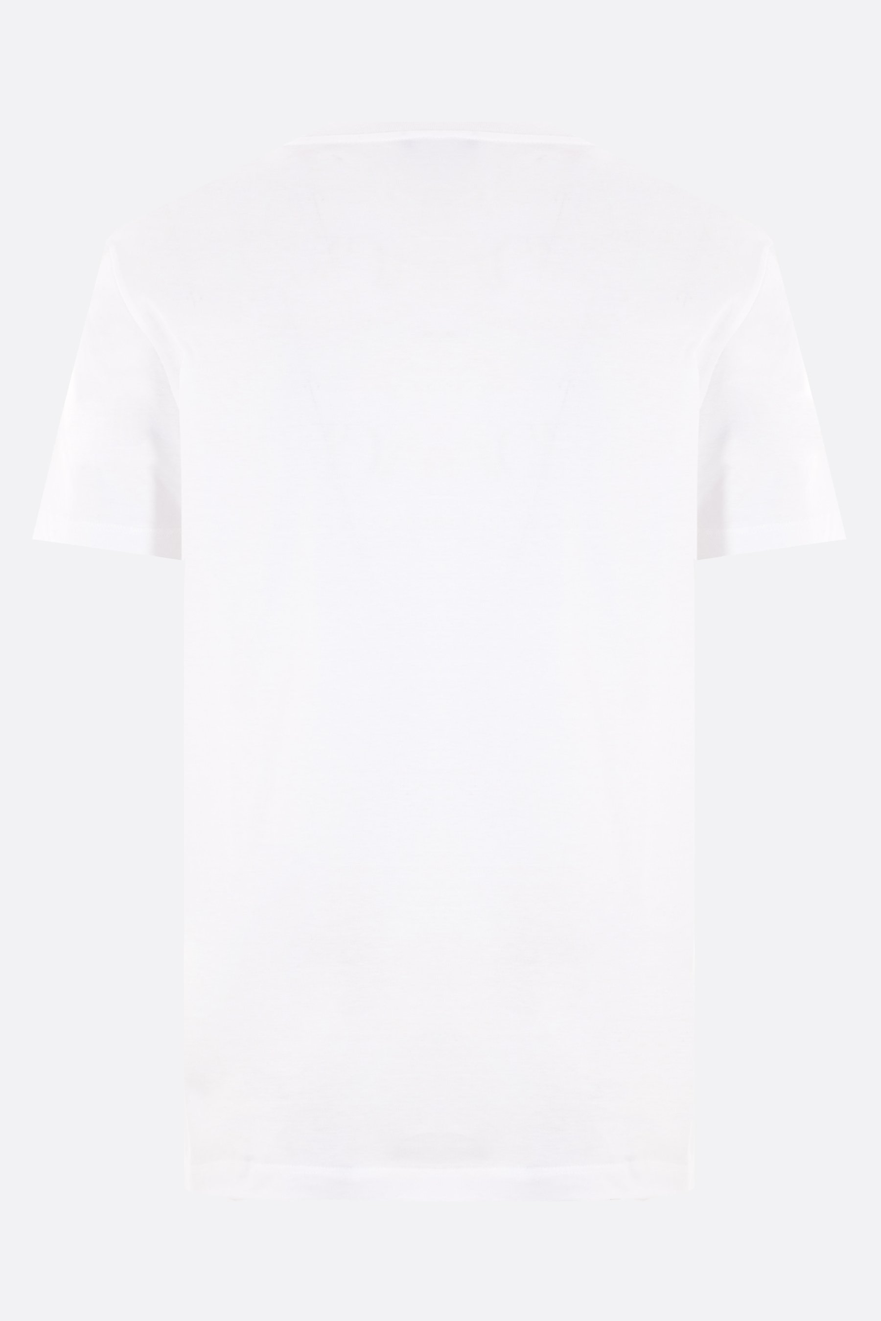 VERSACE t-shirt in cotone ricamo logo Offerta temporanea