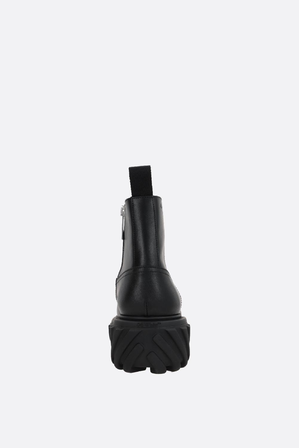OFF WHITE stivaletto Exploration Motor in pelle liscia Offerte stagionali