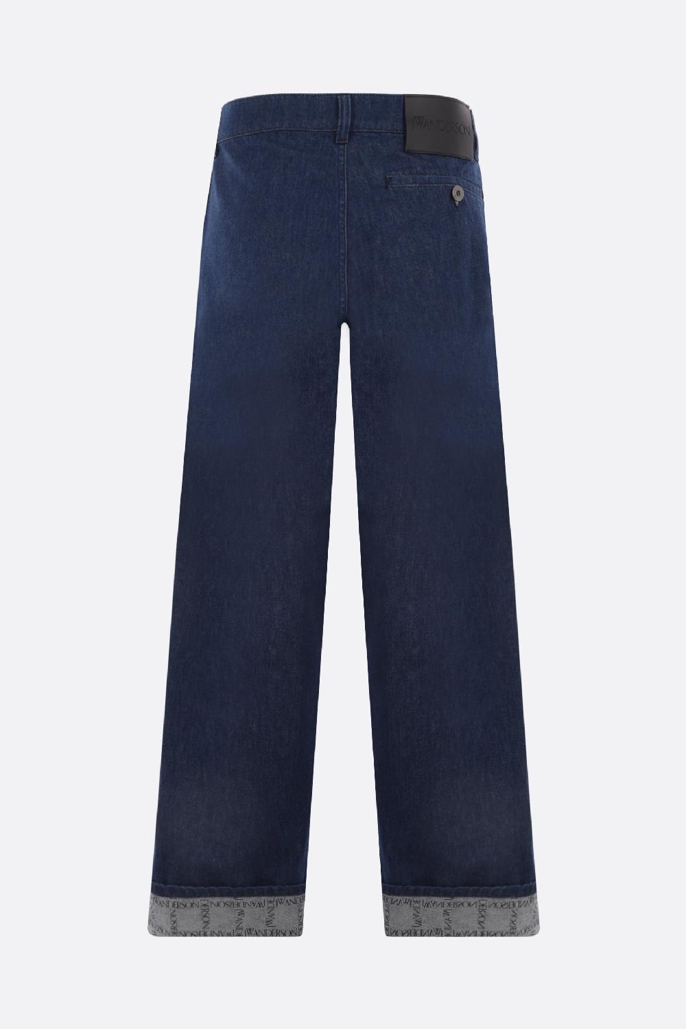 JW ANDERSON jeans baggy-fit in denim Ultimo giorno