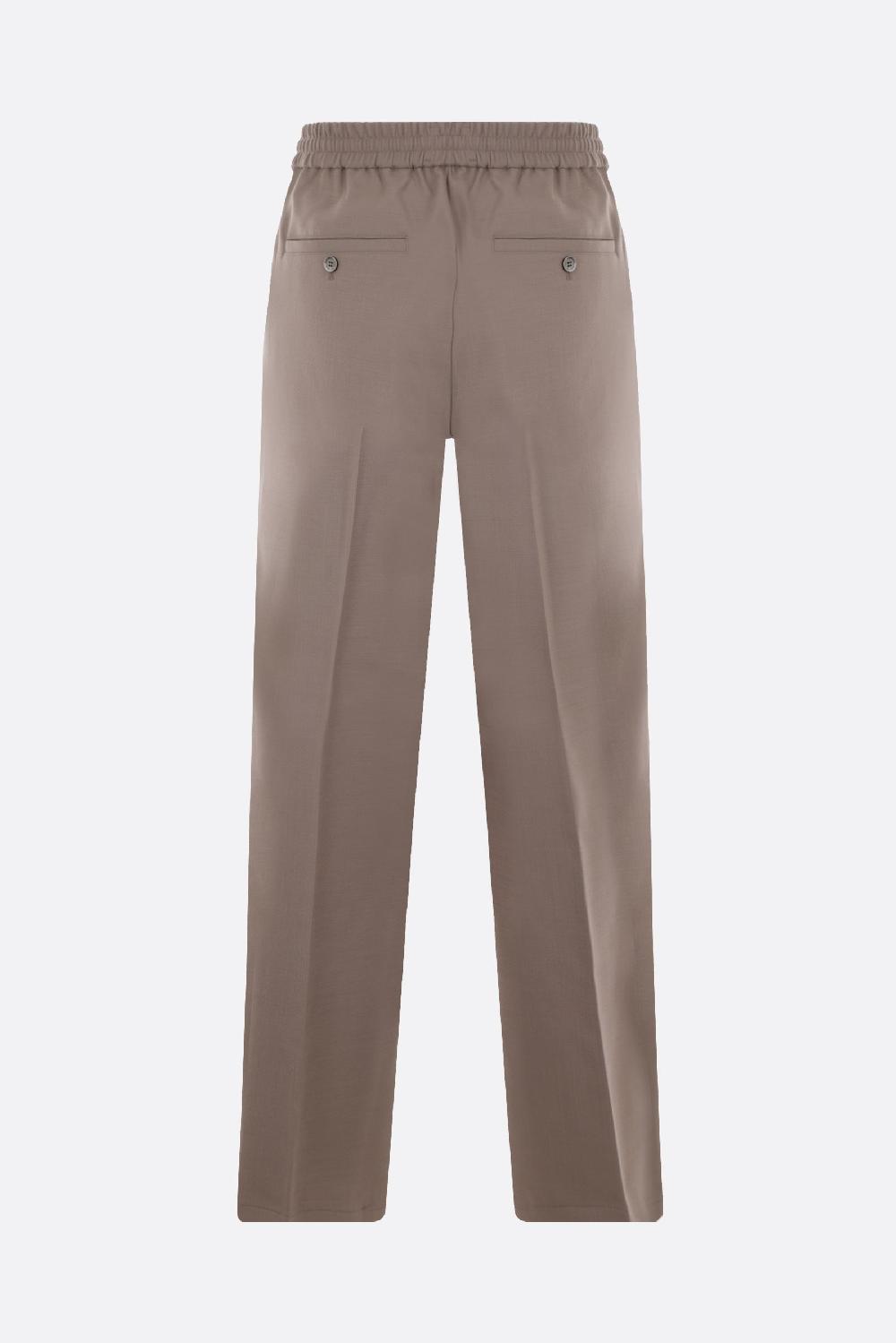 AMI PARIS pantalone in lana stretch Promozione temporanea