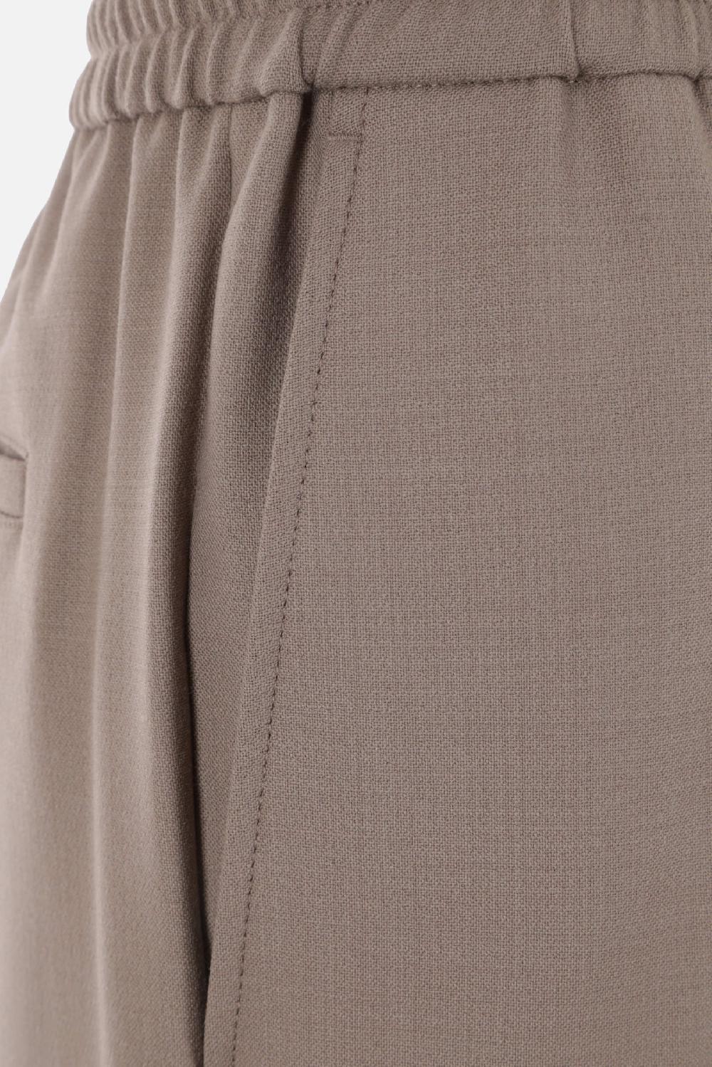AMI PARIS pantalone in lana stretch Promozione temporanea