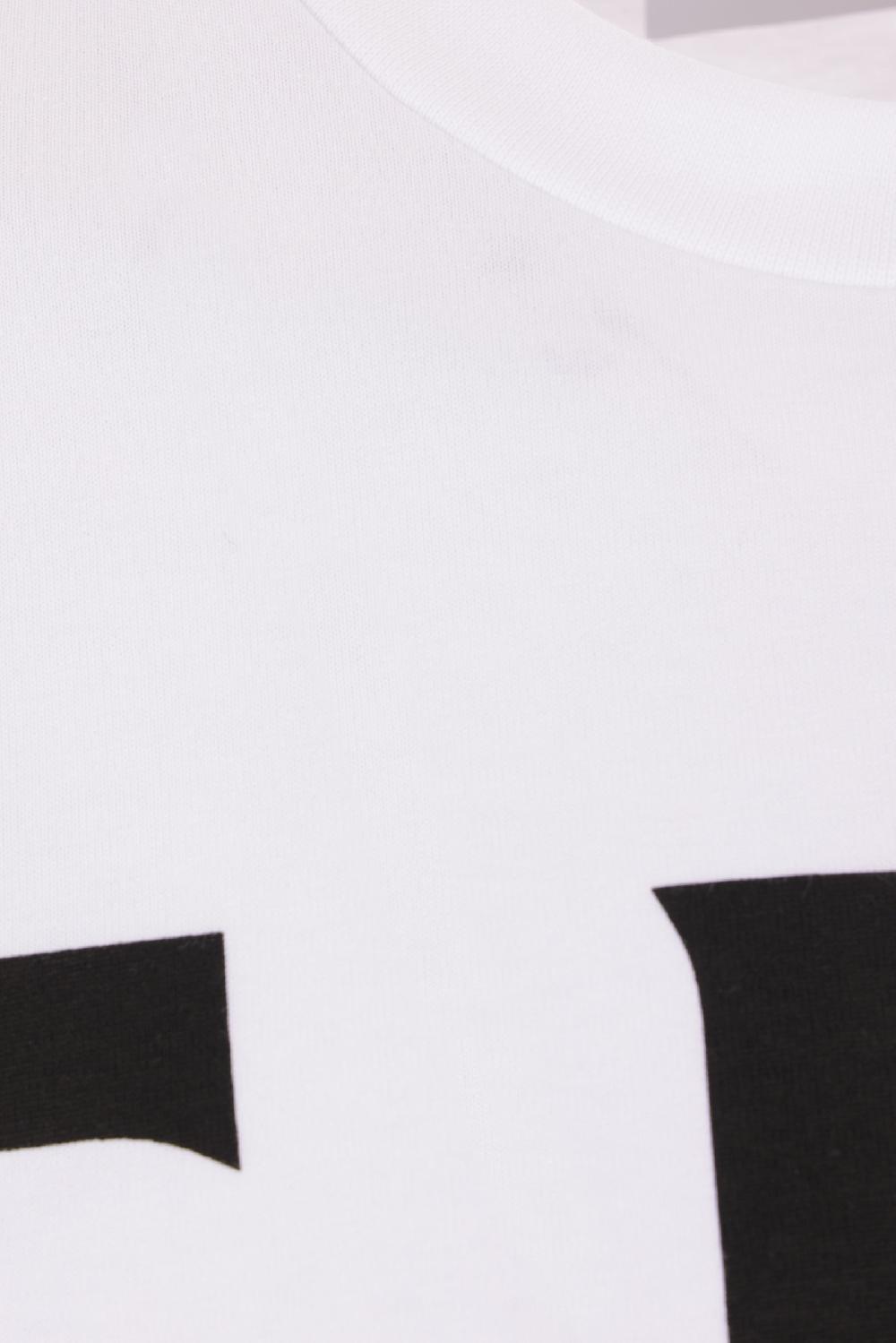 FERRAGAMO t-shirt in jersey stampa logo Officina