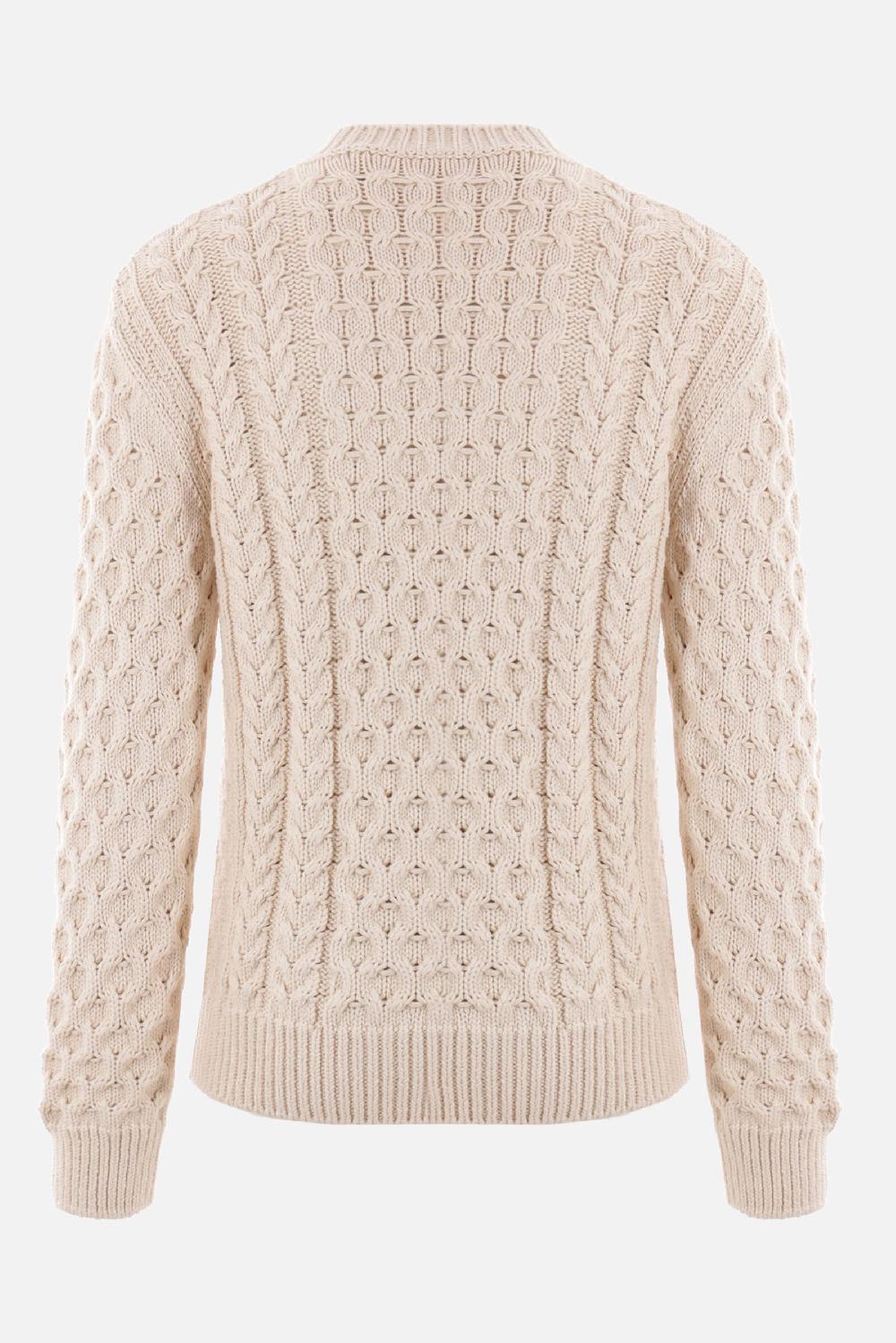 GIVENCHY pullover oversize in misto cotone logo 4G 2025