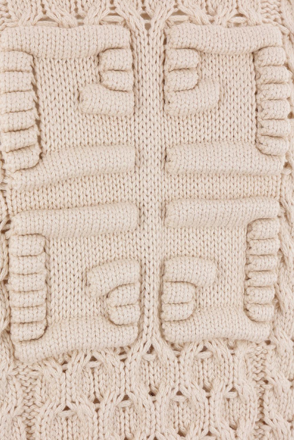 GIVENCHY pullover oversize in misto cotone logo 4G 2025