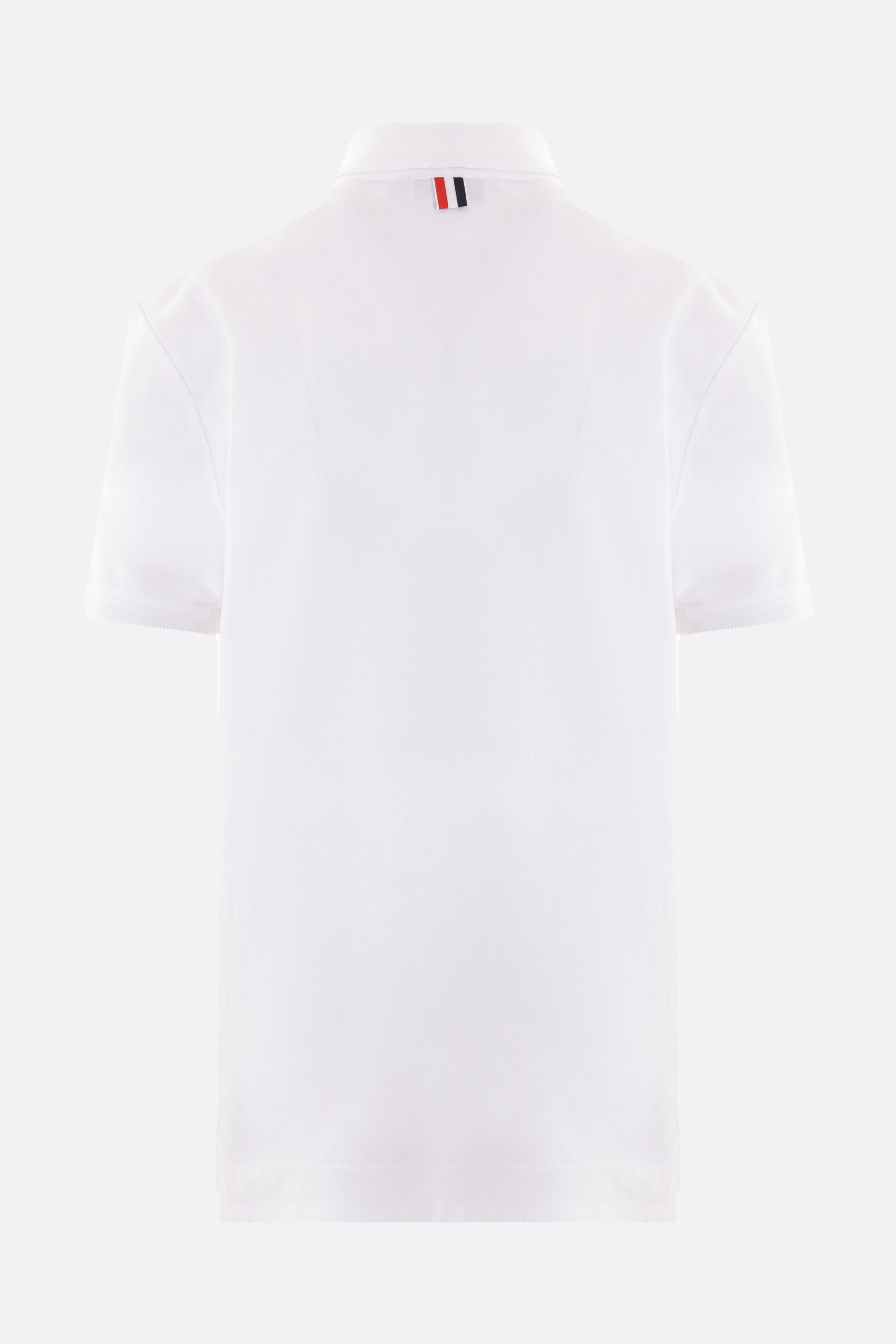 THOM BROWNE polo in jersey Italy