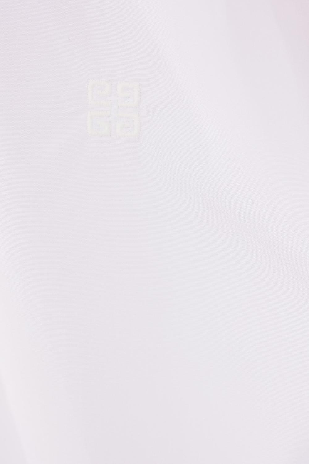 GIVENCHY camicia in popeline ricamo 4G Italia