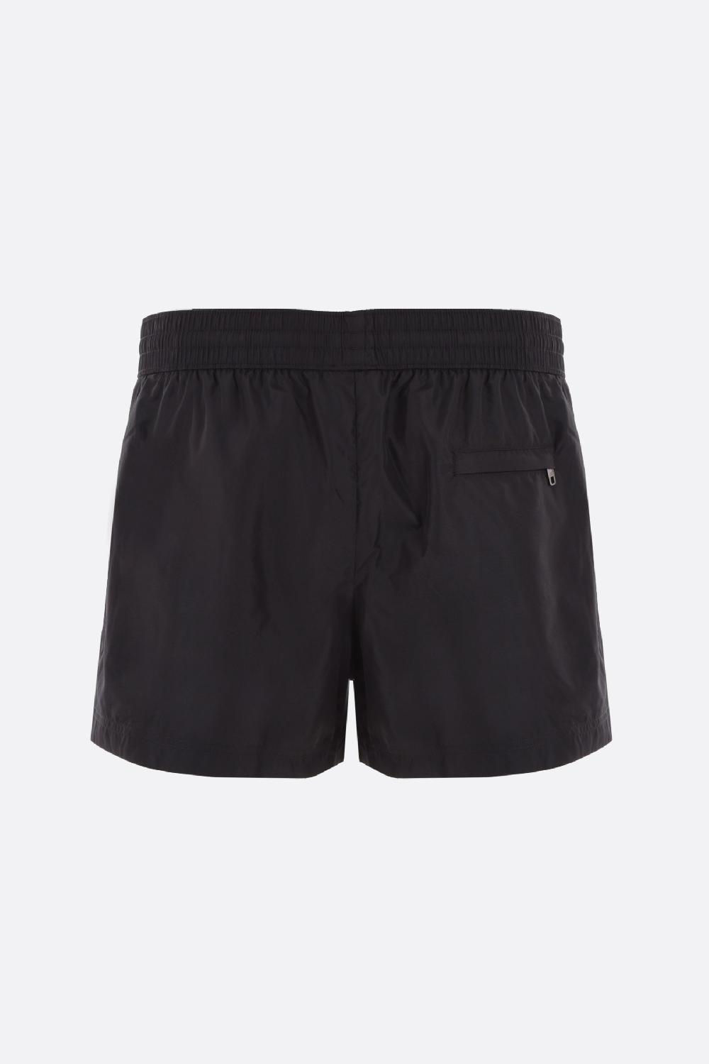 DOLCE & GABBANA costume da bagno in lycra placca logo Spedizione Gratuita