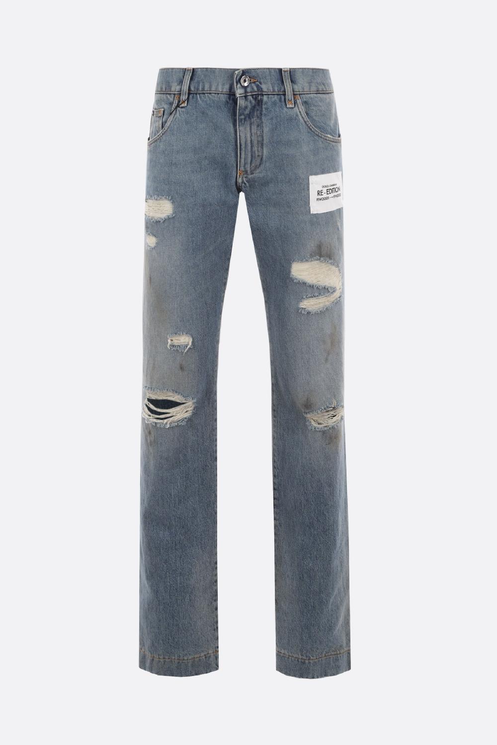 DOLCE & GABBANA jeans regular-fit in denim Novità