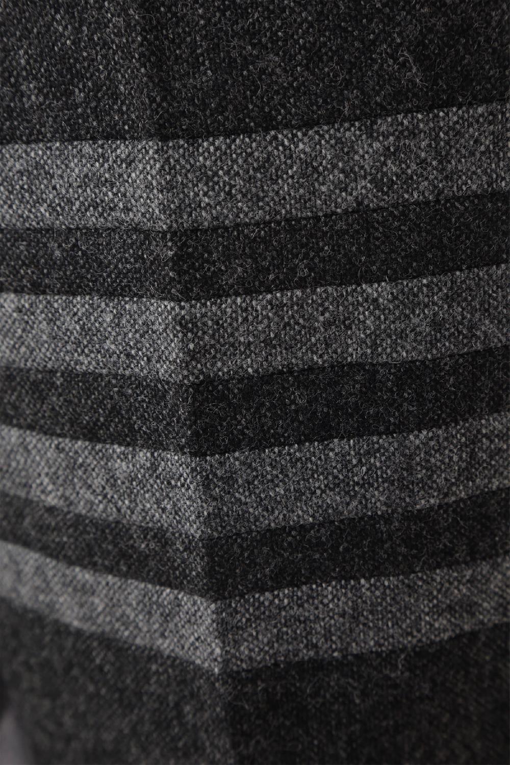 THOM BROWNE pantalone a gamba dritta in lana 4bar Presa