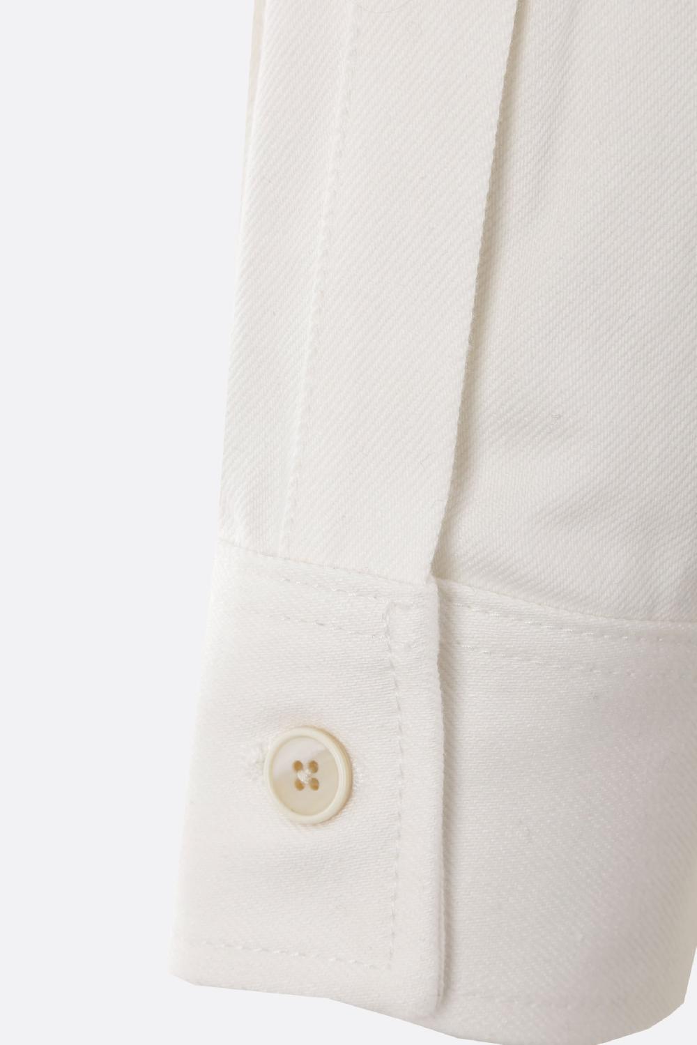 JIL SANDER giacca-camicia oversize in denim In Vendita