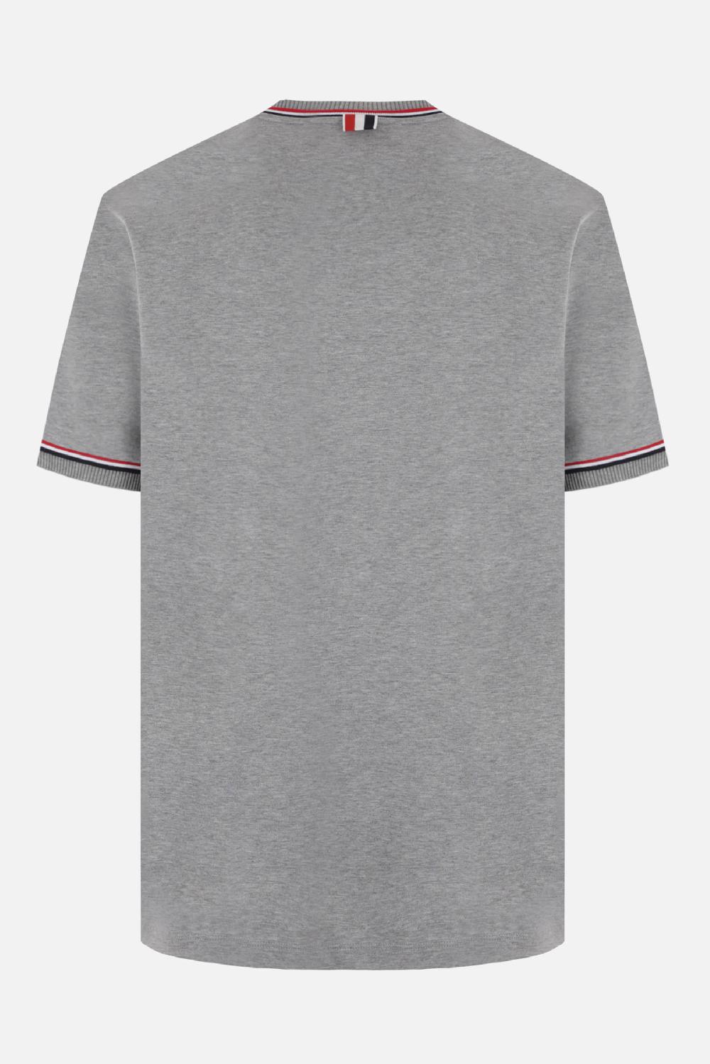 THOM BROWNE t-shirt in cotone Vendita Calda