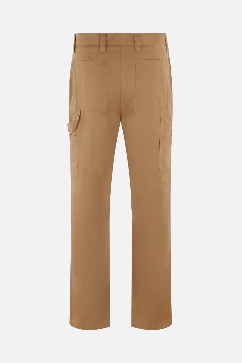 BURBERRY pantalone Denton in gabardine Negozio