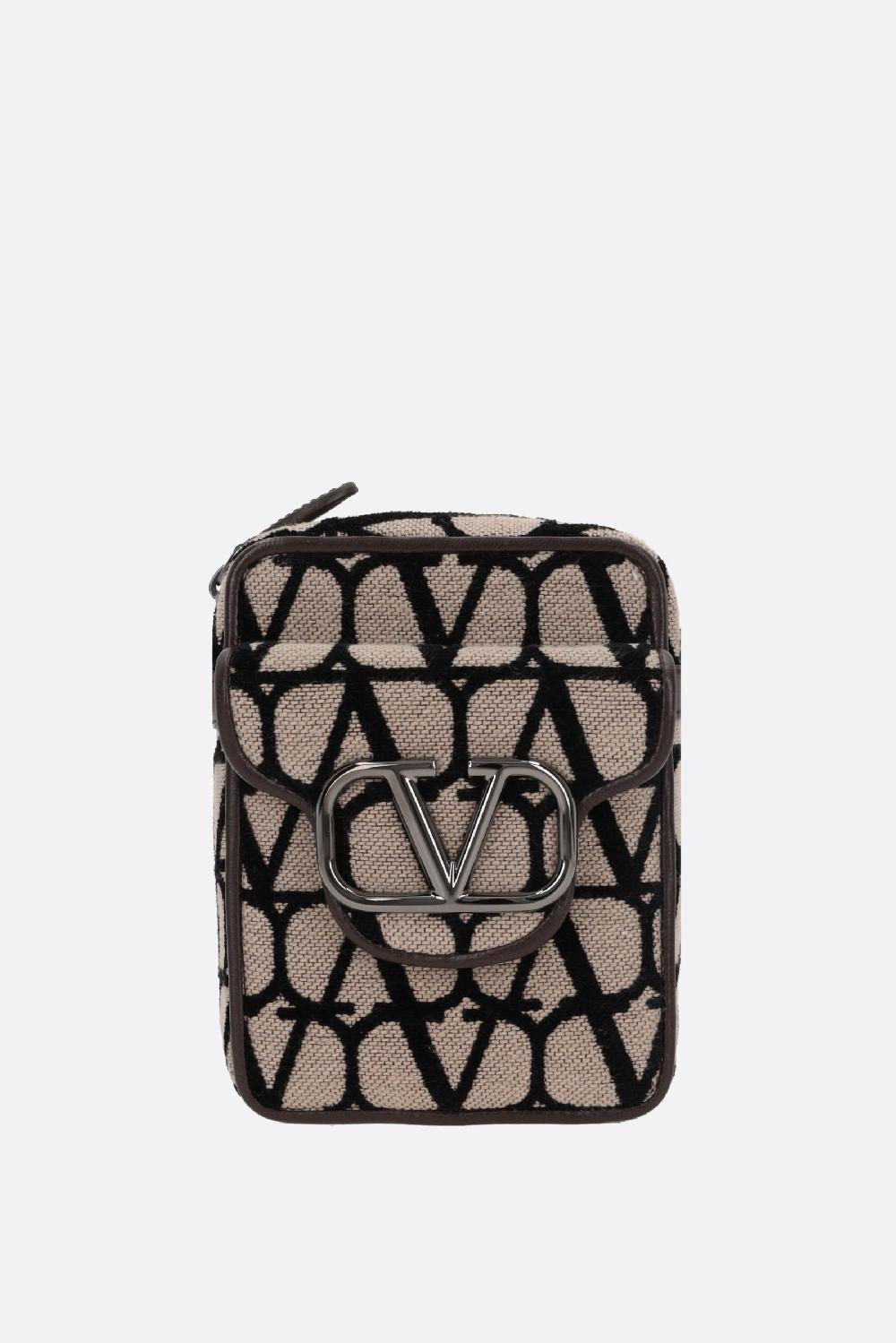 VALENTINO GARAVANI borsa a tracolla Locò mini in Toile Iconographe Negozio online di fabbrica