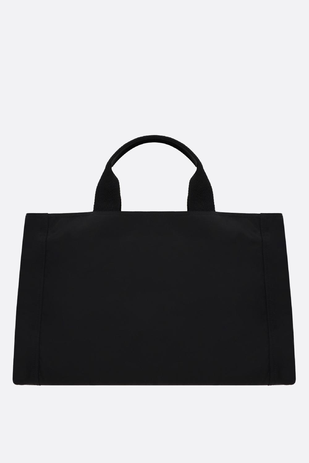 DOLCE & GABBANA borsa a mano in nylon con logo Prezzo di fabbrica